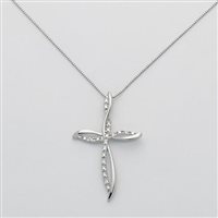 Collana Miluna Donna in Oro bianco CLD4297